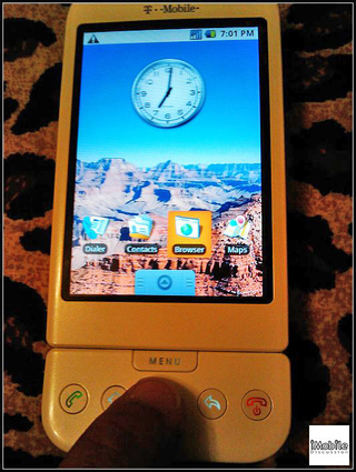 Illustration for article titled More HTC Dream Pictures Leaked